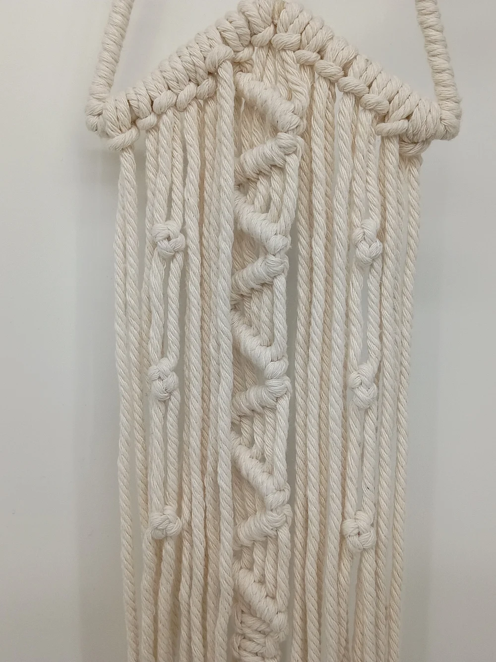 Artisan Star Macramé Wall Hanging - Cream
